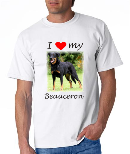 Dogs - Beauceron Picture on a Mens Shirt